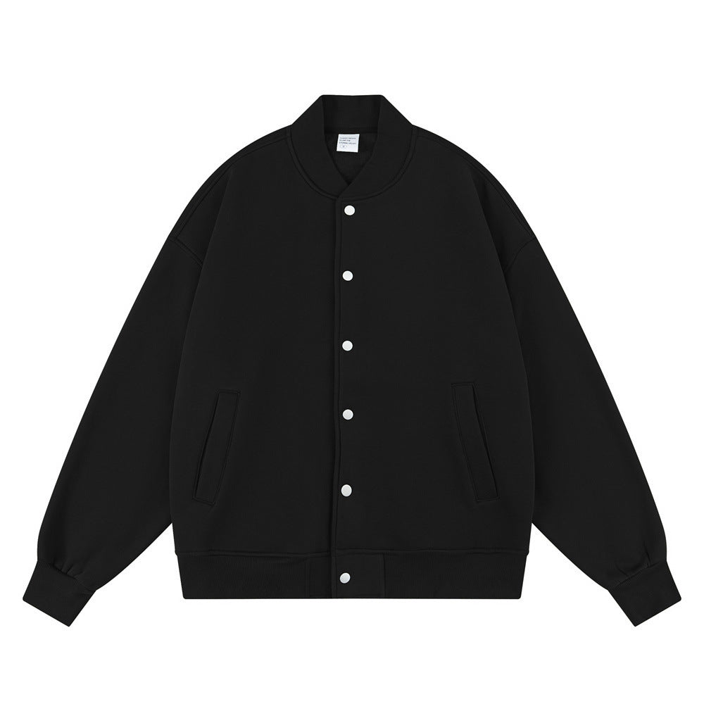 UNIKCOSA Velora American Style Fur Baseball Jacket 💫