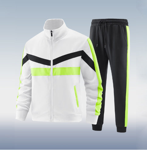 UNIKCOSA Trend Casual Two-Piece Set – Long Sleeve Coat & Trousers Suit