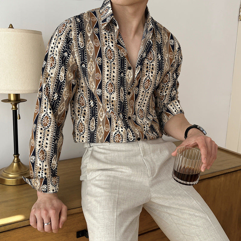 UNIKCOSA Velora Floral Loose-Fit Short Sleeve Shirt 💫