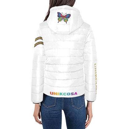 UNIKCOSA Velora Quilted Luxe Hooded Jacket All-Season💫