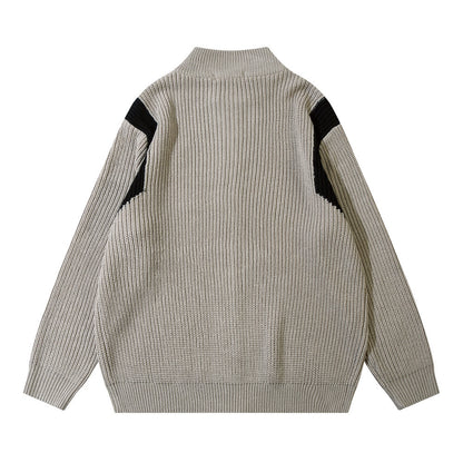 UNIKCOSA LuxeEase American Style Zipper Cardigan Sweater 💫