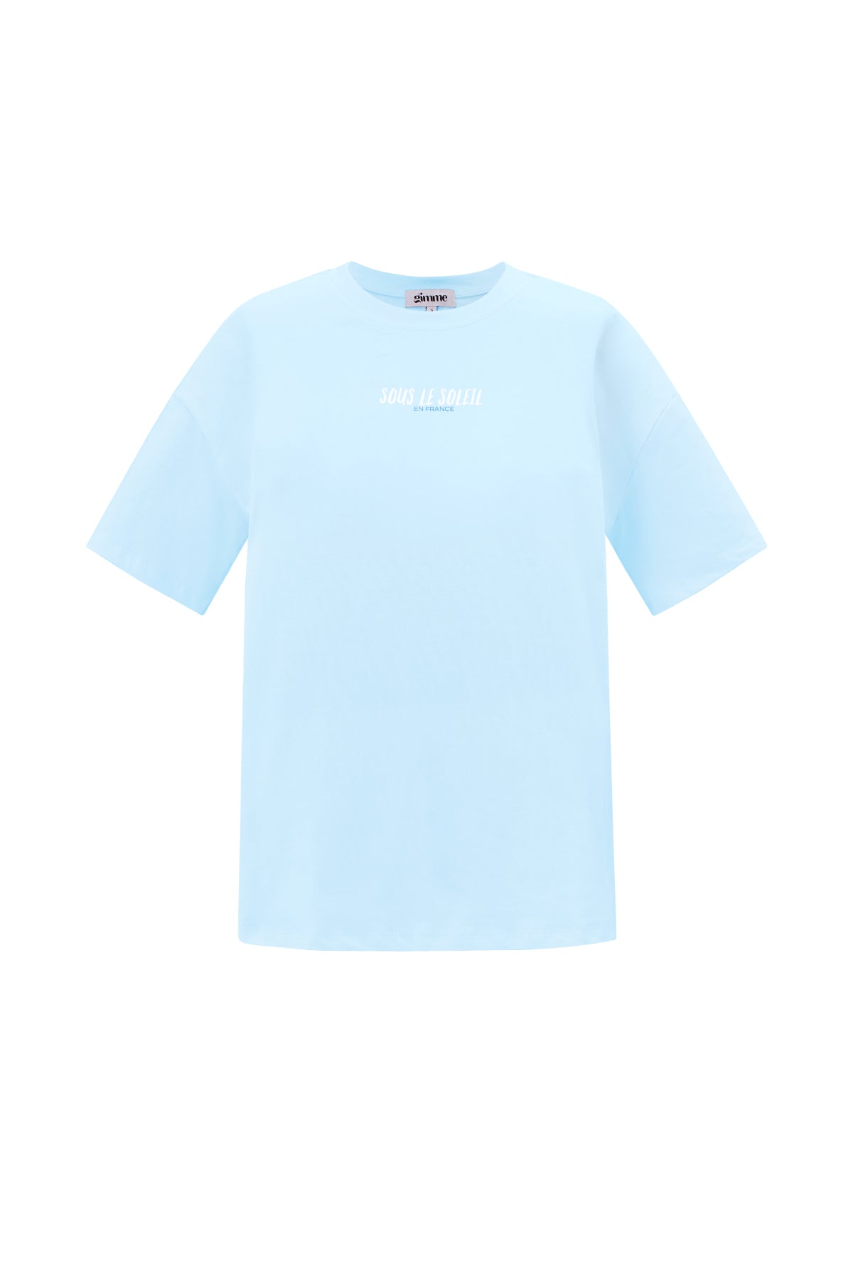 Cotton Knitted Women's T-shirt Casual Letters