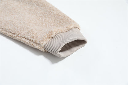 UNIKCOSA NoirFit Lamb Wool Hooded Sweater Pentagram 💫