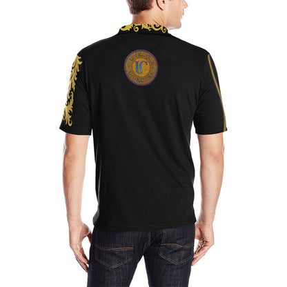 UNIKCOSA Lux AllOver Print Polo Shirt Men Prem Lite Pro In 💫