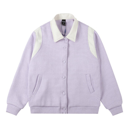 UNIKCOSA UrbanSoul Color-Stitching Jacket Men's Edition 💫