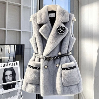 UNIKCOSA NoirFit Bandage Vest Dress Gray Edition 💫