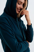 Q2 Hoodie co-ord in green