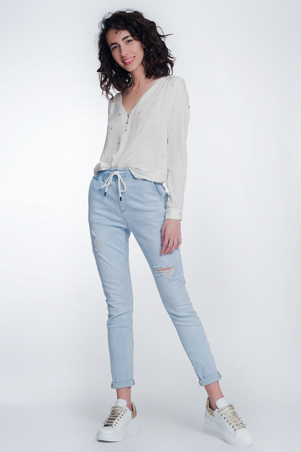 Jogger Jeans in Lightwash