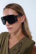 UNIKCOSA Polarized Sport Sunglasses in Black