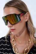 UNIKCOSA Polarized Sport Sunglasses in Multicolor