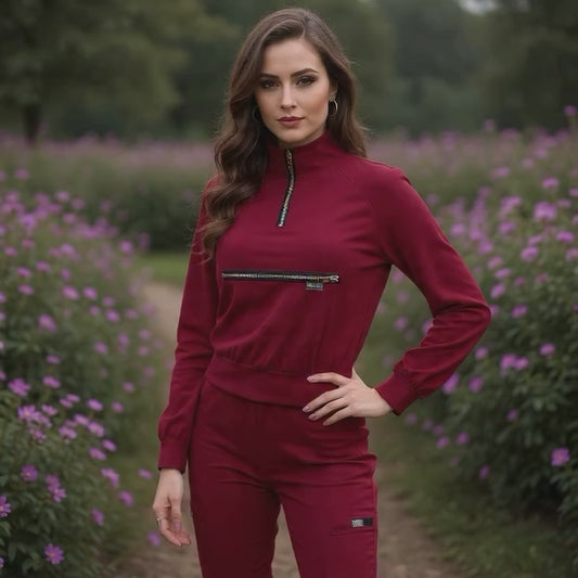 UNIKCOSA LuxeEase Moisture-Wicking Suit Two-Piece Set 💫