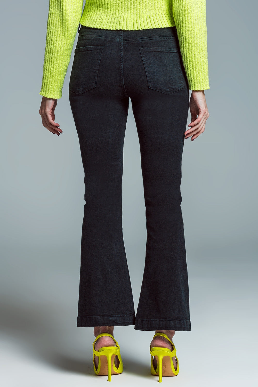 Q2 leatherette effect super skinny pants in light brown
