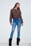 UNIKCOSA super skinny high waist jeans