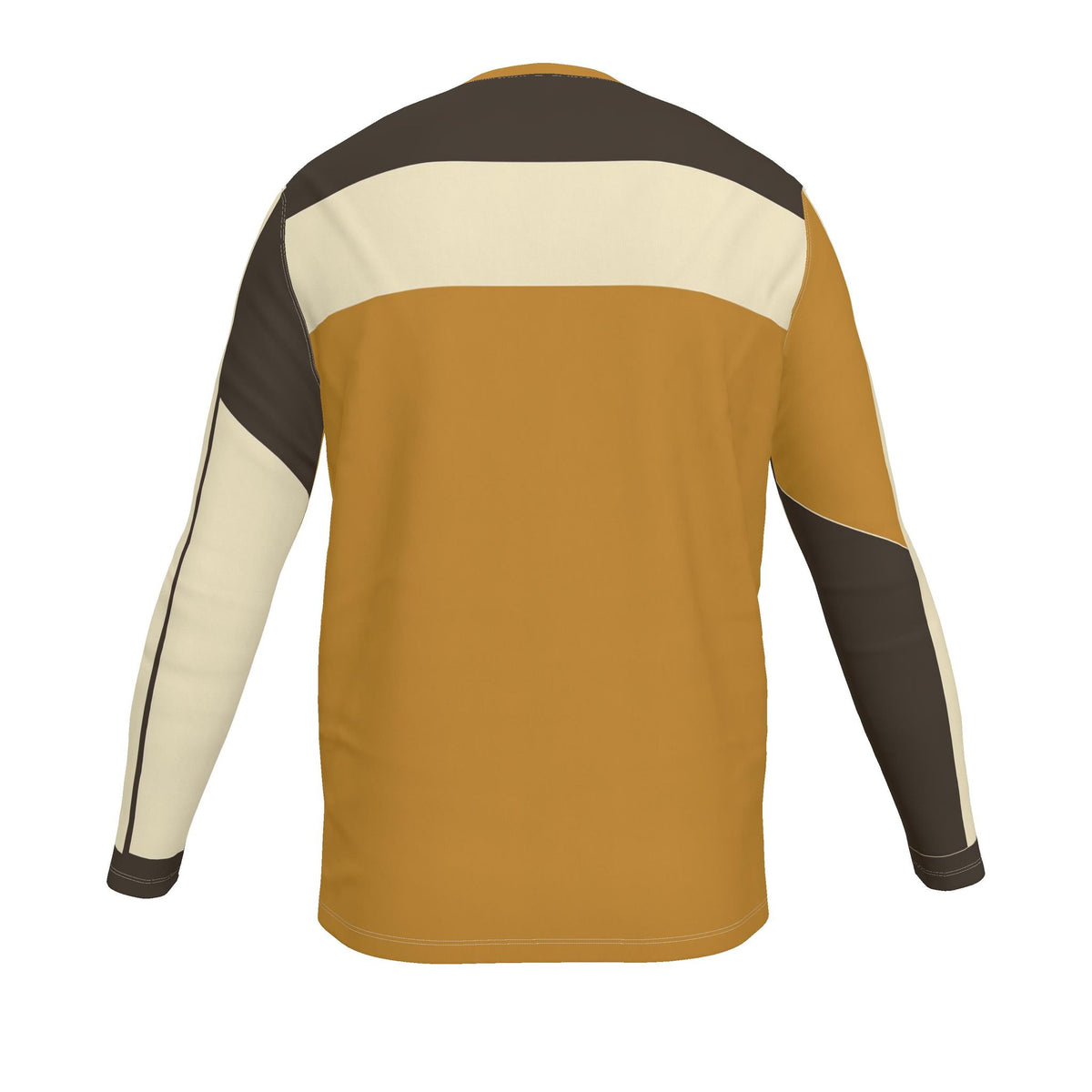 Amber Ascent Luxury Bounce Cotton Long Sleeve T-Shirt — original supplier garment view 5, corrected print