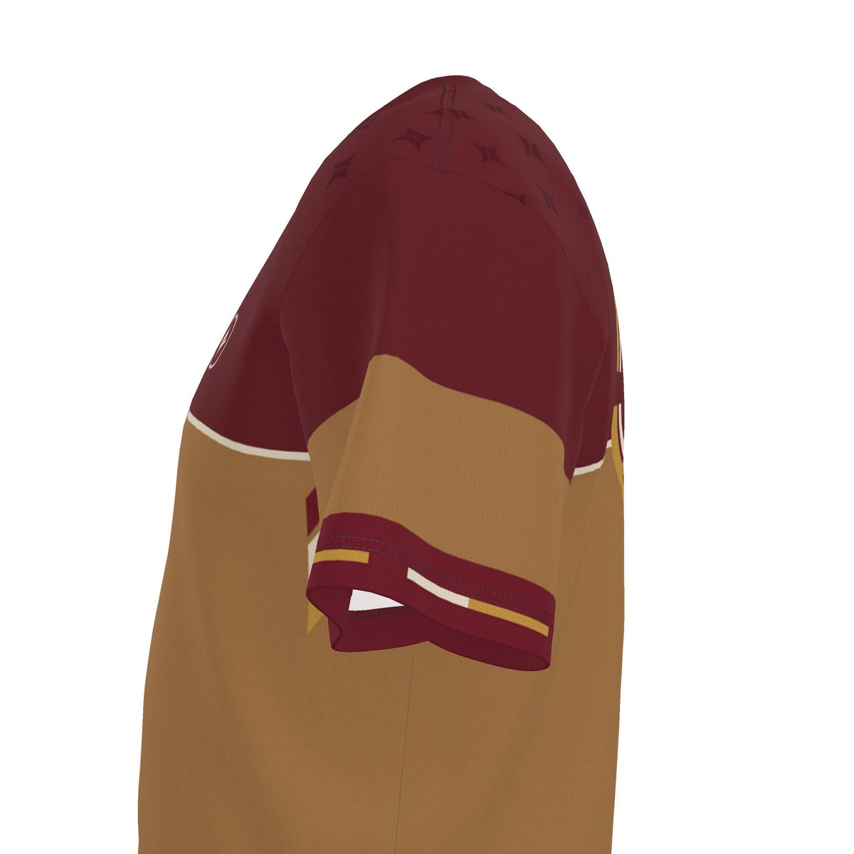 UNIKCOSA boxy cotton T-shirt — original garment preview, left sleeve