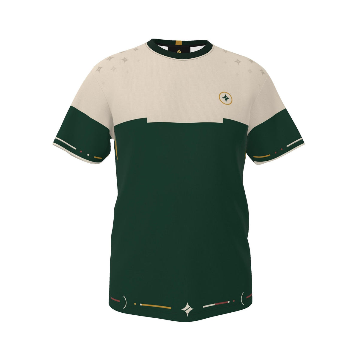 UNIKCOSA boxy cotton T-shirt — original garment preview, front