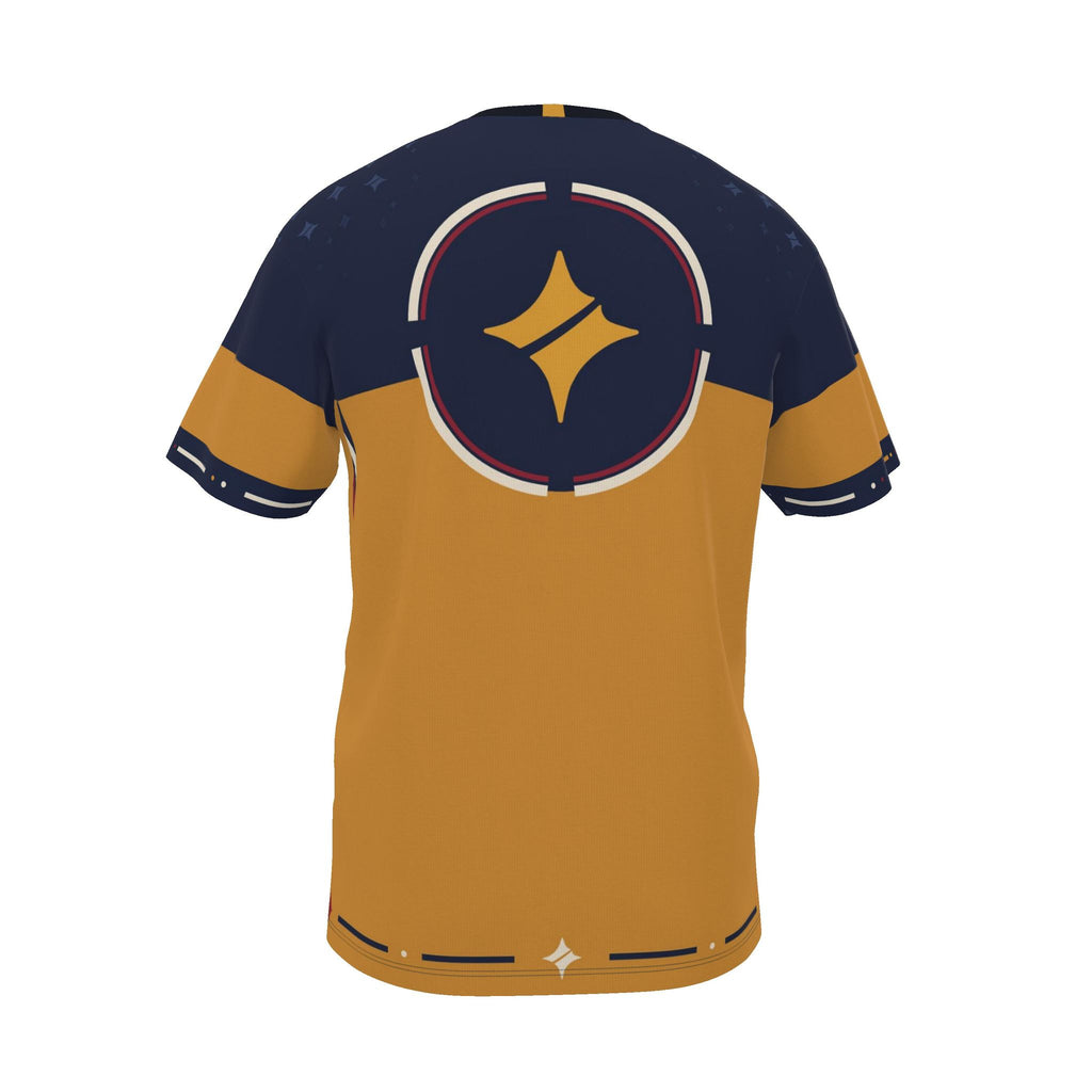 UNIKCOSA boxy cotton T-shirt — original garment preview, back