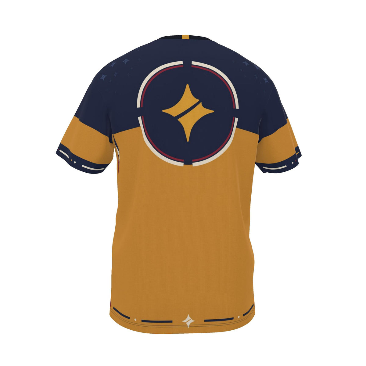 UNIKCOSA boxy cotton T-shirt — original garment preview, back