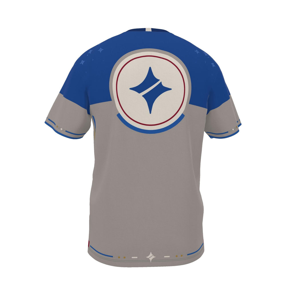UNIKCOSA boxy cotton T-shirt — original garment preview, back