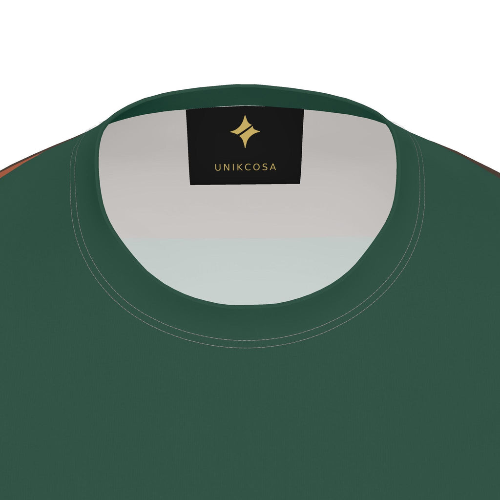 Emerald Sienna Luxury Bounce Cotton Long Sleeve T-Shirt — original supplier garment view 6, corrected print