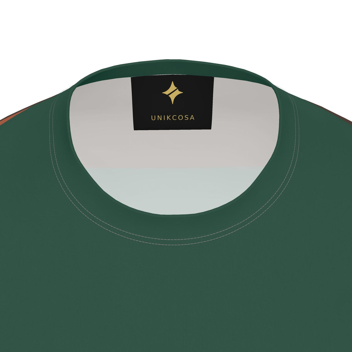 Emerald Sienna Luxury Bounce Cotton Long Sleeve T-Shirt — original supplier garment view 6, corrected print