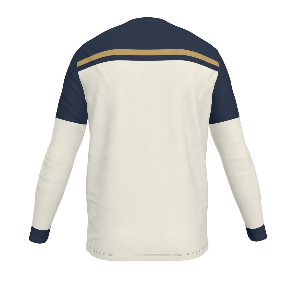 Royal Edge Luxury Bounce Cotton Long Sleeve T-Shirt — original supplier garment view 5, corrected print