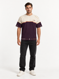 Royal Finale Boxy Cotton T-Shirt — front model styling illustration