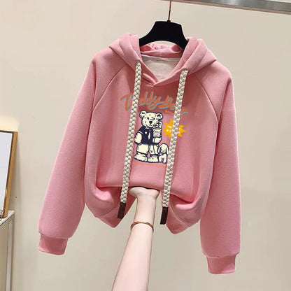 UNIKCOSA Velora Oversized Hoodie Winter Embroidered 💫