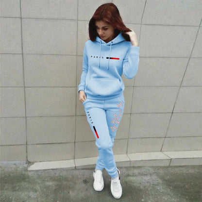 UNIKCOSA’s Autumn/Winter Jogging Set — High-Quality Hoodie + Pants 2-Piece Outfit