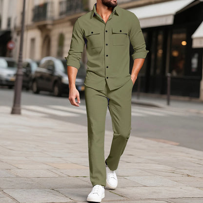 UNIKCOSA Velora Two-Piece Set Plaid For Smart Casual 💫