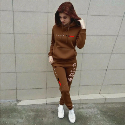 UNIKCOSA’s Autumn/Winter Jogging Set — High-Quality Hoodie + Pants 2-Piece Outfit