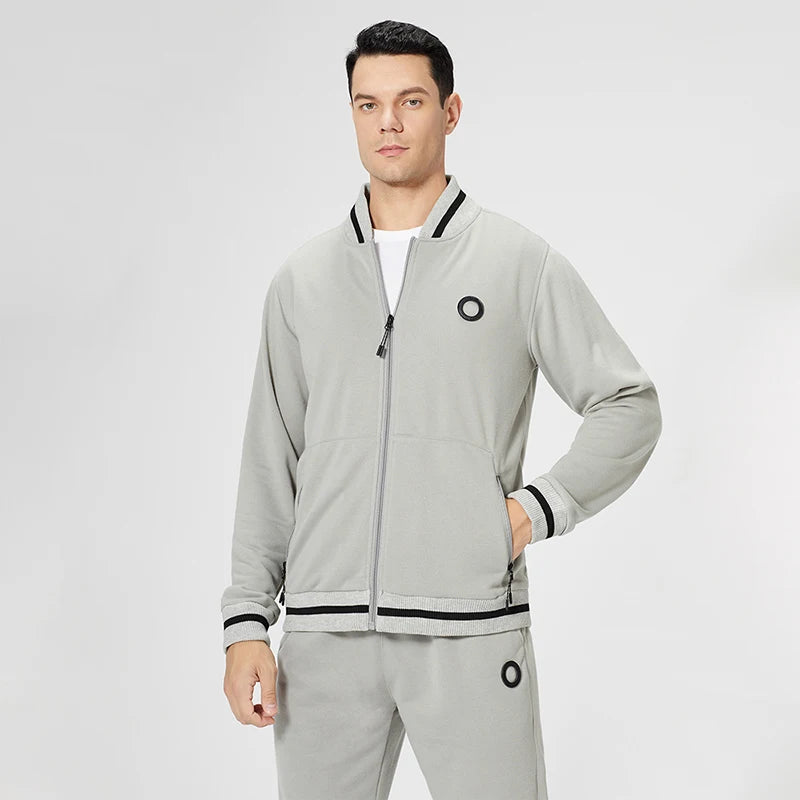 UNIKCOSA Men’s Soft Sweatsuit – 2-Piece Jogging Tracksuit Set  (Fall Casual Edition)