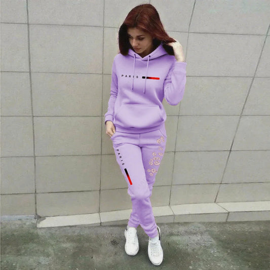 UNIKCOSA’s Autumn/Winter Jogging Set — High-Quality Hoodie + Pants 2-Piece Outfit