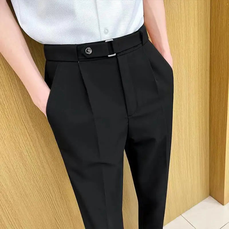 UNIKCOSA Velora Men's Slim Suit Trousers For Business 💫