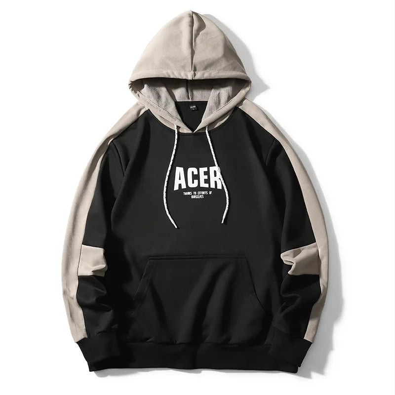 UNIKCOSA NoirFit Mens Plus Size Custom Logo Hoodie 💫