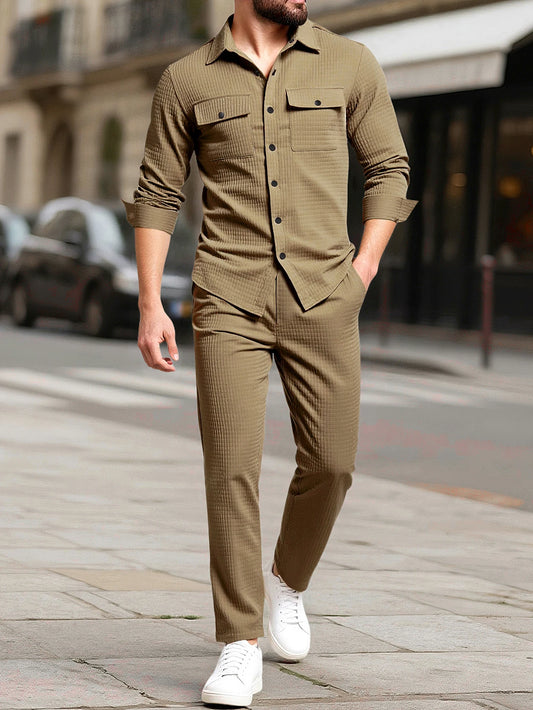 UNIKCOSA Velora Two-Piece Set Plaid For Smart Casual 💫