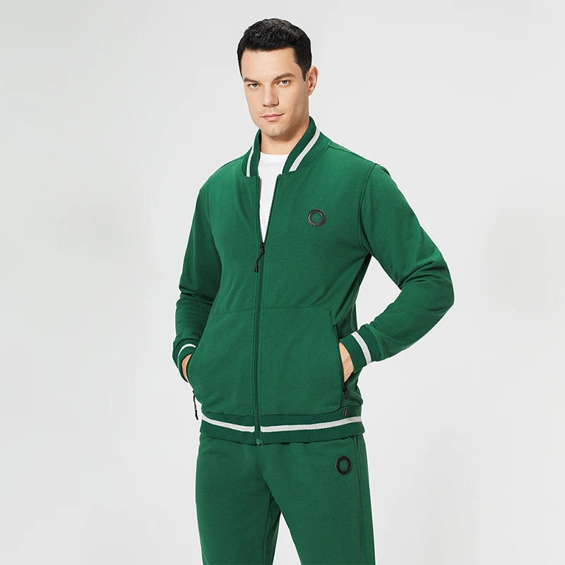 UNIKCOSA Men’s Soft Sweatsuit – 2-Piece Jogging Tracksuit Set  (Fall Casual Edition)