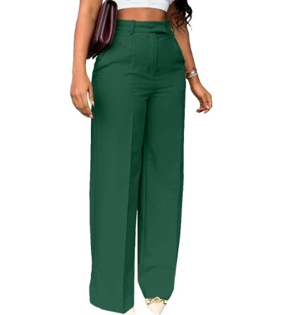 UNIKCOSA UrbanSoul Elegant High-Waist Wide-Leg Trousers 💫